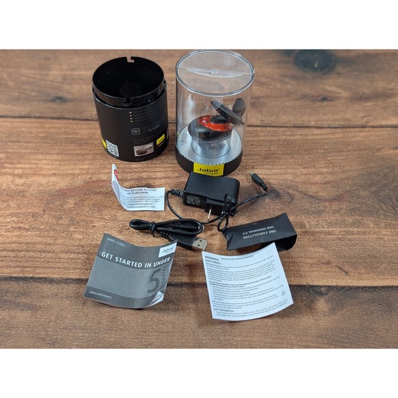 NOB Black Jabra STONE3 Wireless Headset with Charger Dock & Cable in Bulk Pkg - Picture 1 of 5